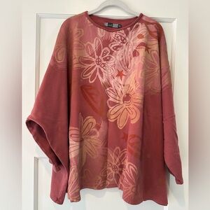 Blue Fish Palette Sweatshirt in Painted Desert